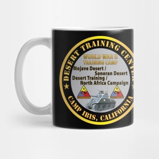 Camp Ibis, California, Desert Training Center - 4th - 9th AR Division WWII X 300 Mug